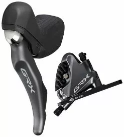 Shimano GRX ST-RX810+BR-RX810 Freno De Disco Delantero De 2 Velocidades Palanca De Cambio 2 X 11 Velocidades | Bike-Discount