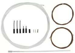 Shimano OT-SP41+OT-RS900 Juego De Cables De Cambio De Polímero Para R9100/R8000 Kits Cables Para Cambio | Bike-Discount -Shimano Tienda de ventas OT SP41 OT RS900 Polymer Schaltzugset weiss d 1280x1280