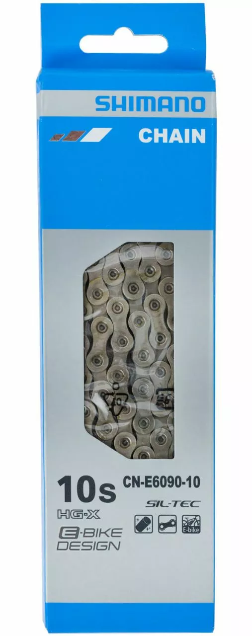 Shimano CN-E6090 Cadena Para E-Bike De 10 Velocidades Cadena 10 Velocidades | Bike-Discount 3 Shimano CN-E6090 Cadena Para E-Bike De 10 Velocidades Cadena 10 Velocidades | Bike-Discount