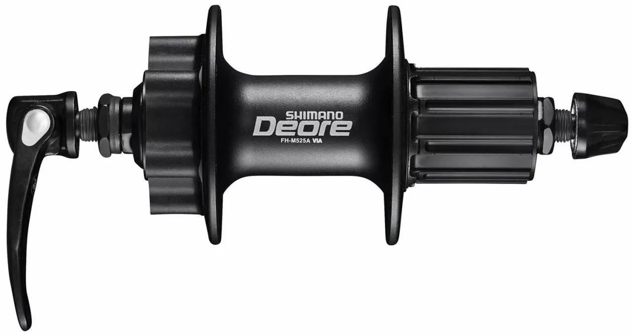 Shimano DEORE FH-M525A Buje Trasero De 6 Tornillos Carretes Rueda Trasera | Bike-Discount 3 Shimano DEORE FH-M525A Buje Trasero De 6 Tornillos Carretes Rueda Trasera | Bike-Discount