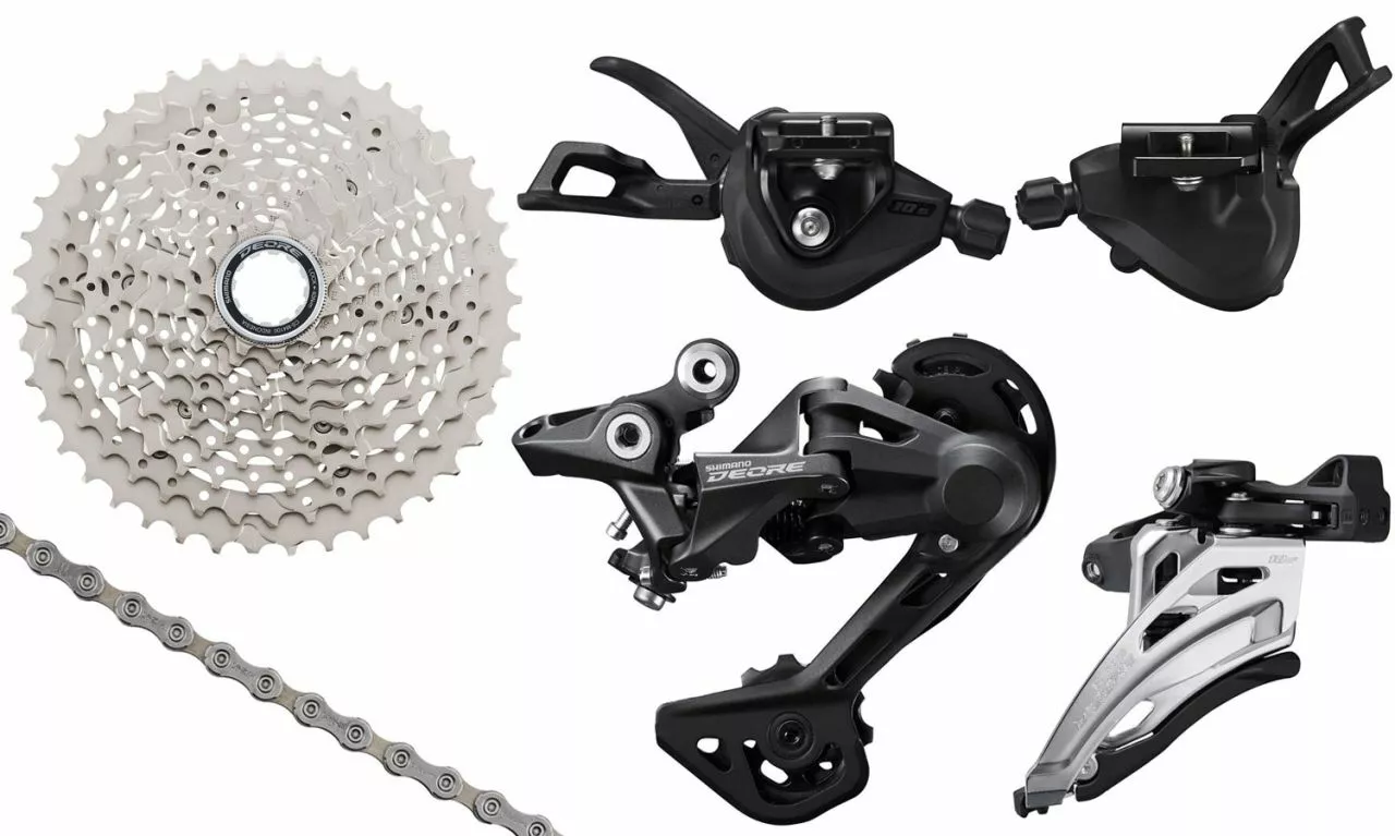 Shimano DEORE M4100 Kit De Mejora De 2x10 Velocidades 11-42 I-Spec EV MTB Grupos | Bike-Discount 3 Shimano DEORE M4100 Kit De Mejora De 2x10 Velocidades 11-42 I-Spec EV MTB Grupos | Bike-Discount
