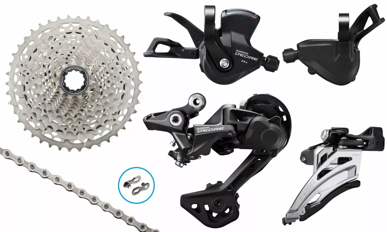 Shimano Kit De Mejora DEORE M5100 2x11 Velocidades 11-42 MTB Grupos | Bike-Discount 3 Shimano Kit De Mejora DEORE M5100 2x11 Velocidades 11-42 MTB Grupos | Bike-Discount