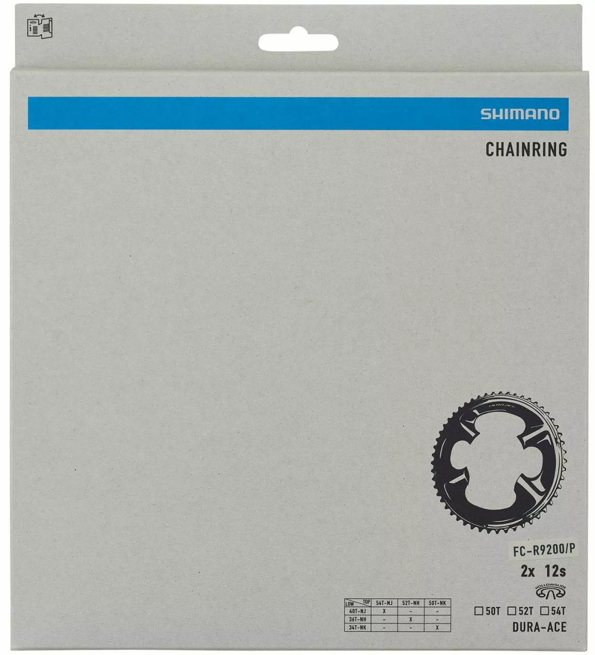 Shimano Plato DURA ACE Para FC-R9200 50/34 Dientes Plato 12 Velocidades | Bike-Discount 7 Shimano Plato DURA ACE Para FC-R9200 50/34 Dientes Plato 12 Velocidades | Bike-Discount - Imagen 5
