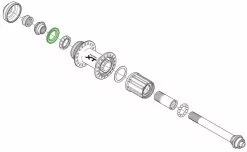 Shimano Anillo De Sellado Para El Cubo De La Rueda Trasera Carretes - Accessorios | Bike-Discount -Shimano Tienda de ventas Shimano Dichtring fur Hinterradnabe Y26D10000 b 1280x1280