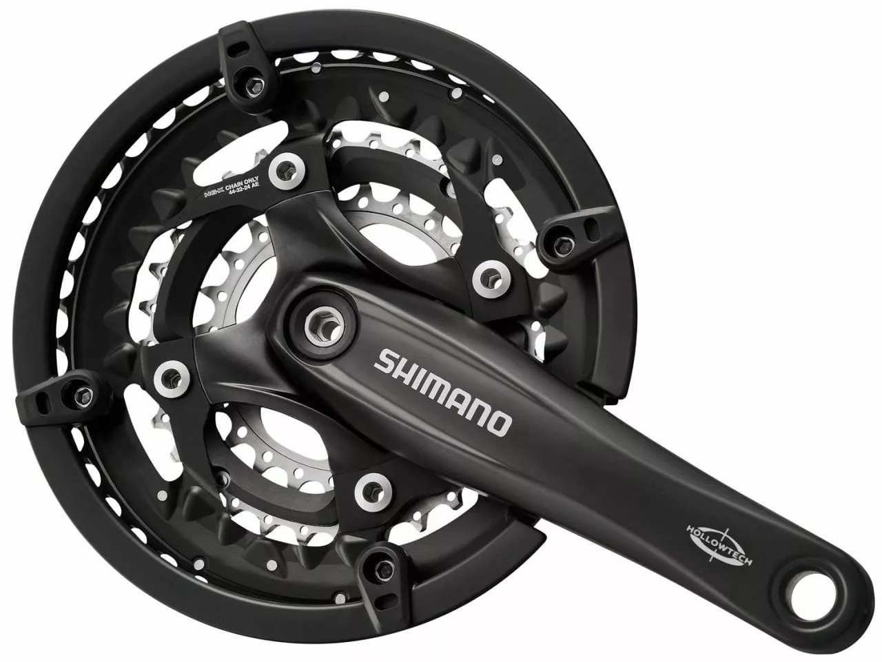 Shimano FC-T521 Manivela De 3x10 Velocidades 44/32/24 Platos Y Bielas Con Protector De Cadena | Bike-Discount 3 Shimano FC-T521 Manivela De 3x10 Velocidades 44/32/24 Platos Y Bielas Con Protector De Cadena | Bike-Discount