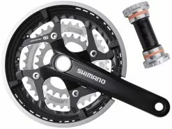 Shimano FC-T551 Manivela De 3x10 Velocidades 48/36/26 Platos Y Bielas Con Protector De Cadena | Bike-Discount