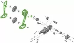 Shimano Placa Guía De Cadena Para RD-M8100 SGS Pieza De Repuesto | Bike-Discount -Shimano Tienda de ventas Shimano Kettenleitblech fur RD M8100 SGS 1280x1280