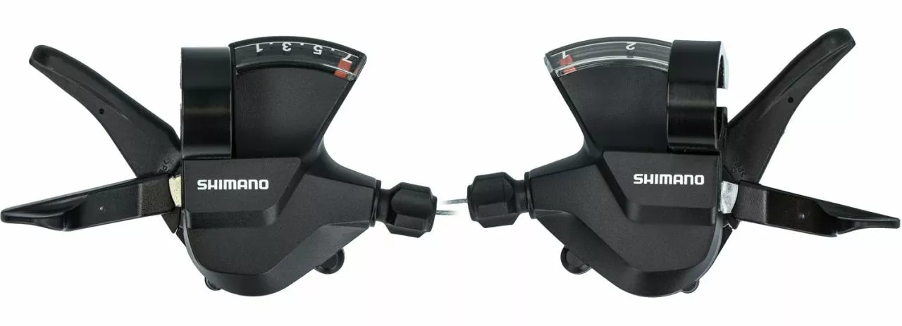 Shimano Juego De Palanca De Cambios SL-M315 2x7 Velocidades 5/6/7-velocidades | Bike-Discount 3 Shimano Juego De Palanca De Cambios SL-M315 2x7 Velocidades 5/6/7-velocidades | Bike-Discount