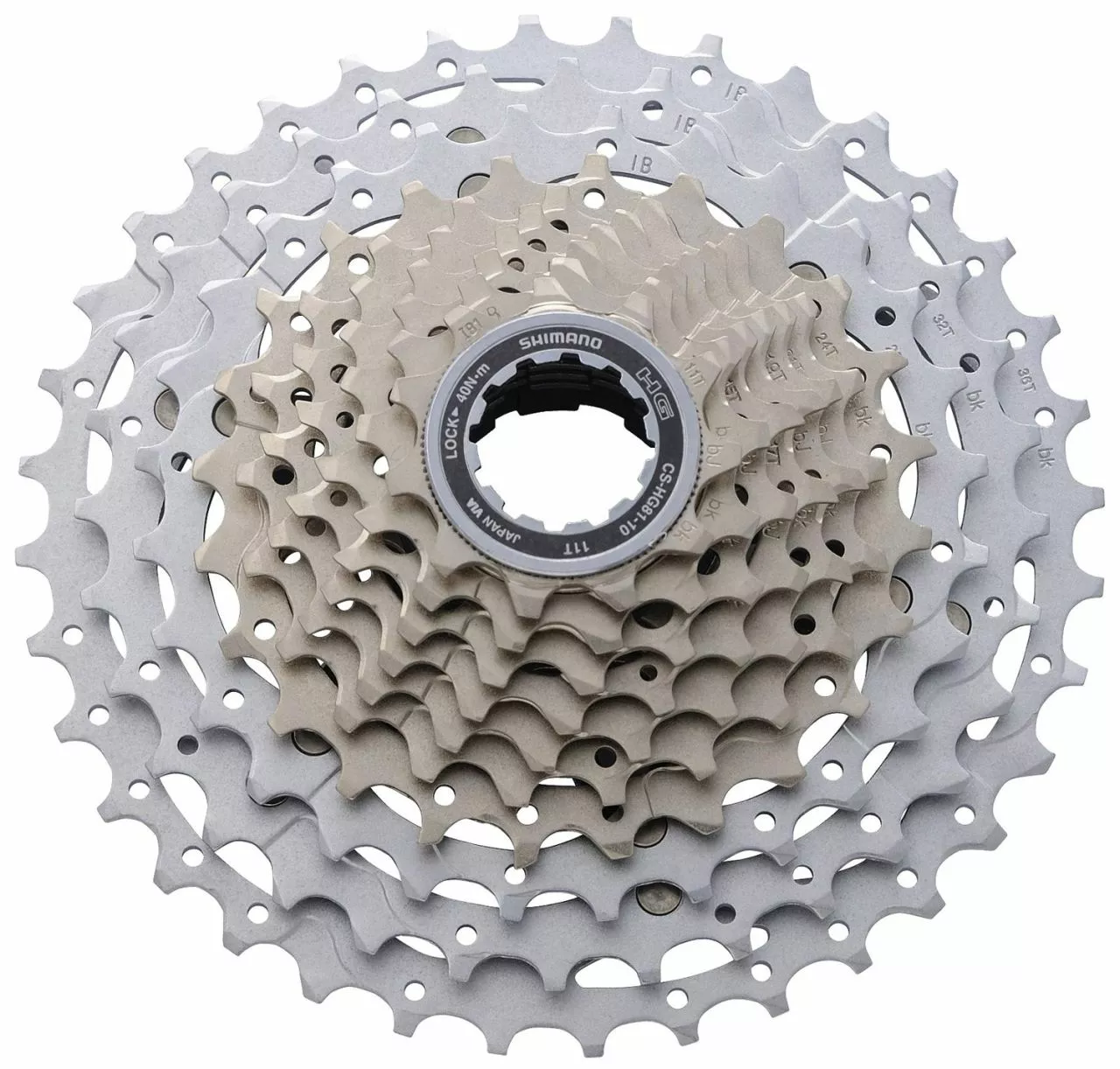 Shimano Casete SLX CS-HG81 De 10 Velocidades 10 Velocidades | Bike-Discount 3 Shimano Casete SLX CS-HG81 De 10 Velocidades 10 Velocidades | Bike-Discount