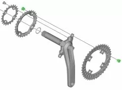 Shimano Tornillos De Plato SLX Para FC-M7000/M672 (4 Piezas) Tornillos Para Platos | Bike-Discount 5 Shimano Tornillos De Plato SLX Para FC-M7000/M672 (4 Piezas) Tornillos Para Platos | Bike-Discount -Shimano Tienda de ventas Shimano SLX Kettenblattschrauben fur FC M7000 M672 4 Stuck Y1NW98030 b 1280x1280