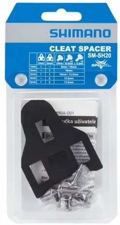 Shimano SM-SH20 Separadores De Cala Cleats | Bike-Discount -Shimano Tienda de ventas Shimano SM SH20 Plattendistanzstucke Y40B98150 b 1280x1280