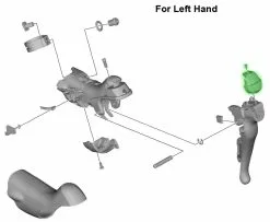 Shimano Placa De Características SORA ST-3030 Palanca De Cambio Refacciones | Bike-Discount -Shimano Tienda de ventas Shimano SORA ST 3030 Namensschild 1280x1280