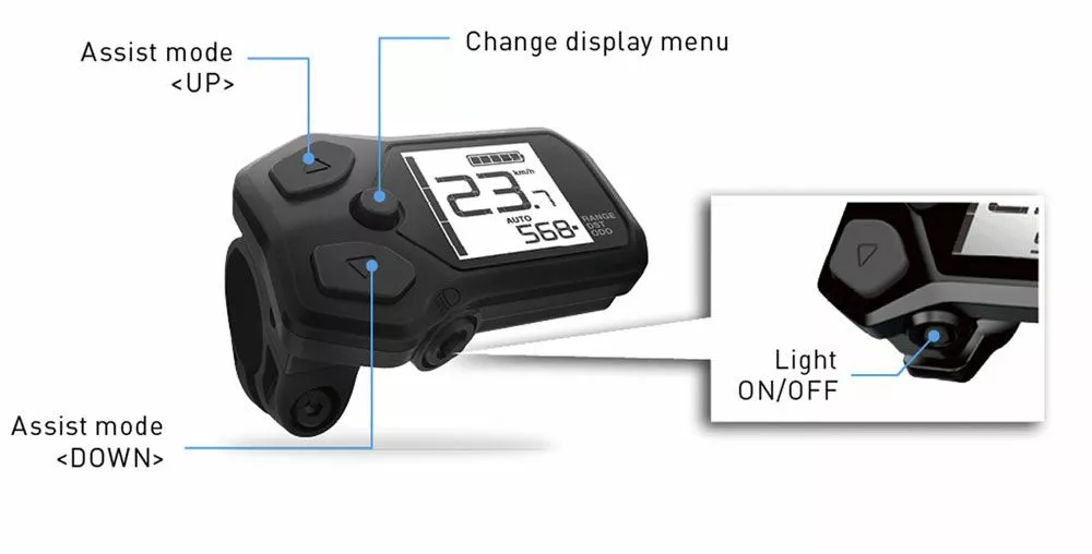 Shimano Pantalla STEPS SC-E5000 Con Conector EW-SD50 Shimano System | Bike-Discount 7 Shimano Pantalla STEPS SC-E5000 Con Conector EW-SD50 Shimano System | Bike-Discount - Imagen 5