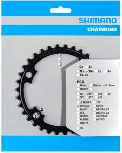 Shimano TIAGRA FC-4700 Plato Plato 10 Velocidades | Bike-Discount -Shimano Tienda de ventas Shimano TIAGRA FC 4700 Kettenblatt 34T Y1RC34000 1280x1280