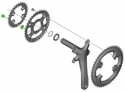 Shimano Tornillos De Plato TIAGRA Para FC-4703 (4 Piezas) Plato Accesorios | Bike-Discount -Shimano Tienda de ventas Shimano TIAGRA Kettenblattschrauben fur FC 4703 Y1RD98040 a 1280x1280