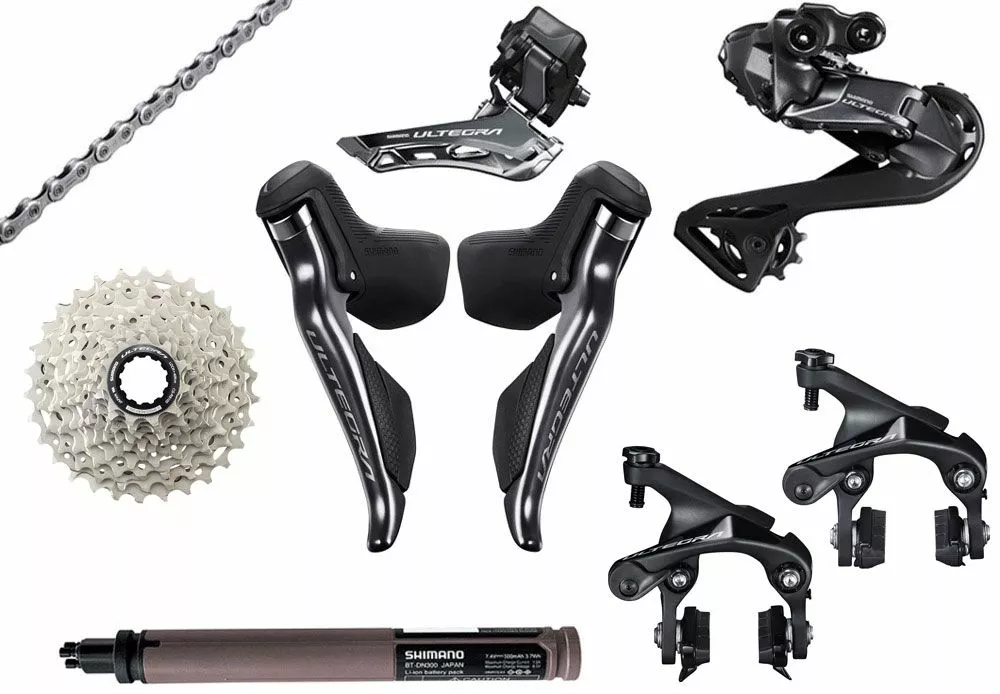 Shimano ULTEGRA Di2 R8150 2x12-velocidad Kit De Actualización Freno De Llanta 11-30 Direct-Mount Groups | Bike-Discount 3 Shimano ULTEGRA Di2 R8150 2x12-velocidad Kit De Actualización Freno De Llanta 11-30 Direct-Mount Groups | Bike-Discount