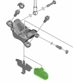 Shimano Distanciador De Purga Para Pinza De Freno XTR/XT/SLX/SAINT/ZEE Accesorios | Bike-Discount -Shimano Tienda de ventas Shimano Y8FF19000 tech 1280x1280