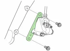 Shimano Adaptador De Montaje Plano Para Rotor Delantero De 140/160mm Disco Adaptadores | Bike-Discount 7 Shimano Adaptador De Montaje Plano Para Rotor Delantero De 140/160mm Disco Adaptadores | Bike-Discount -Shimano Tienda de ventas Shimano Adapter Flat Mount VR auf Flat Mount 140 160mm Y8N230000 c 1280x1280