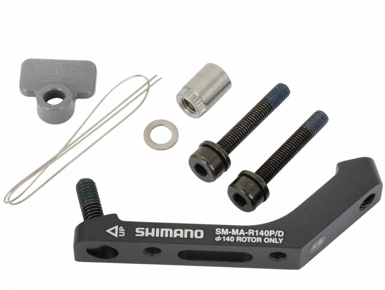 Shimano SM-MA-R140P/D Adaptador Postmount A Flatmount Para Rotor Trasero De 140mm Disco Adaptadores | Bike-Discount 3 Shimano SM-MA-R140P/D Adaptador Postmount A Flatmount Para Rotor Trasero De 140mm Disco Adaptadores | Bike-Discount