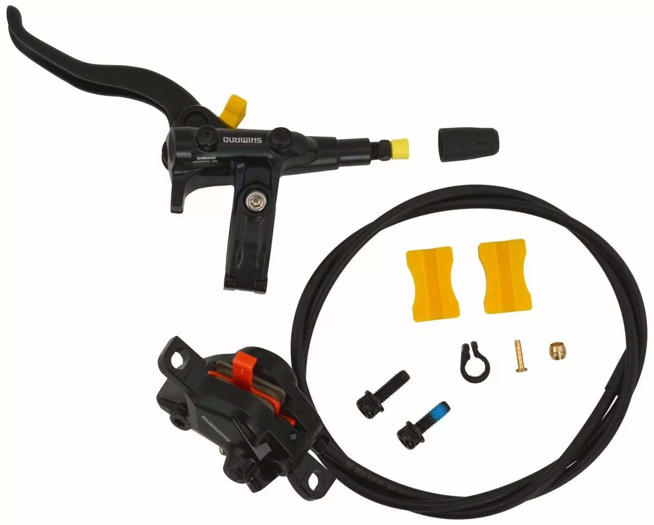 Shimano Freno De Disco DEORE BL-M4100/BR-MT410 1000mm Delantero Frenos De Disco - Rueda Delantera | Bike-Discount 4 Shimano Freno De Disco DEORE BL-M4100/BR-MT410 1000mm Delantero Frenos De Disco - Rueda Delantera | Bike-Discount - Imagen 2