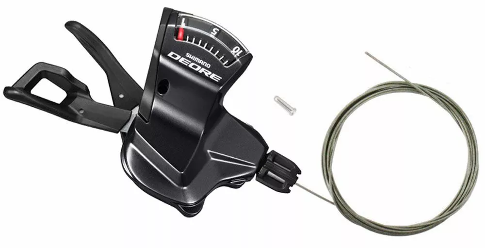 Shimano DEORE SL-T6000 Palanca De Cambio De 10 Velocidades Derecha 10-velocidades | Bike-Discount 4 Shimano DEORE SL-T6000 Palanca De Cambio De 10 Velocidades Derecha 10-velocidades | Bike-Discount - Imagen 2