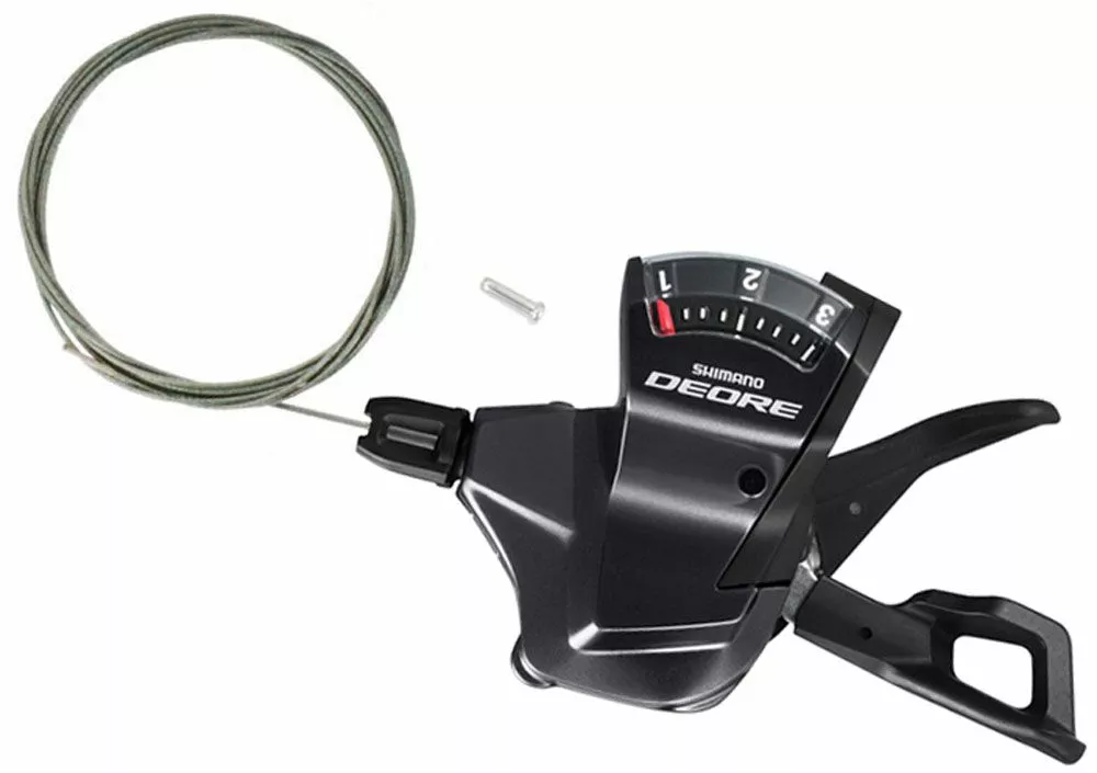 Shimano DEORE SL-T6000 Palanca De Cambio De 2/3 Velocidades Izquierda 2-velocidades | Bike-Discount 4 Shimano DEORE SL-T6000 Palanca De Cambio De 2/3 Velocidades Izquierda 2-velocidades | Bike-Discount - Imagen 2