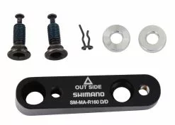 Shimano SM-MA-R160D/D Adaptador De Montaje Plano Para Rotor Trasero De 160mm Disco Adaptadores | Bike-Discount