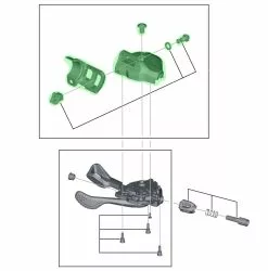 Shimano Tapa De La Carcasa Para SL-M8000 I-Spec II Izquierda Refacciones | Bike-Discount 5 Shimano Tapa De La Carcasa Para SL-M8000 I-Spec II Izquierda Refacciones | Bike-Discount -Shimano Tienda de ventas Shimano Gehause Abdeckung Komplett fur SL M8000 I I Spec II links Y03L98110 1280x1280