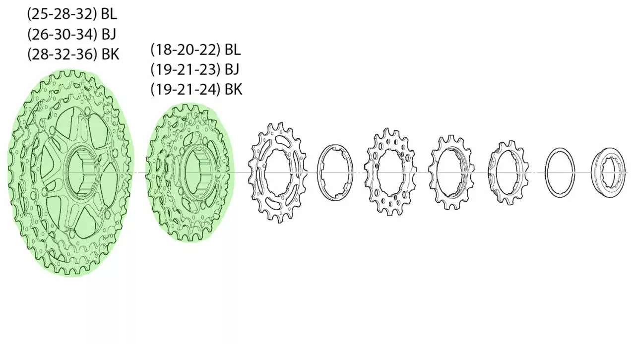 Shimano Unidad De Piñón Para CS-M771-10 Piñón 10 Velocidades | Bike-Discount 4 Shimano Unidad De Piñón Para CS-M771-10 Piñón 10 Velocidades | Bike-Discount - Imagen 2