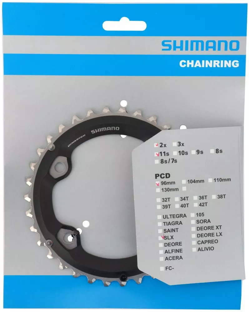 Shimano Plato SLX 2x11 Velocidades FC-M7000 11 Velocidades | Bike-Discount 5 Shimano Plato SLX 2x11 Velocidades FC-M7000 11 Velocidades | Bike-Discount - Imagen 3