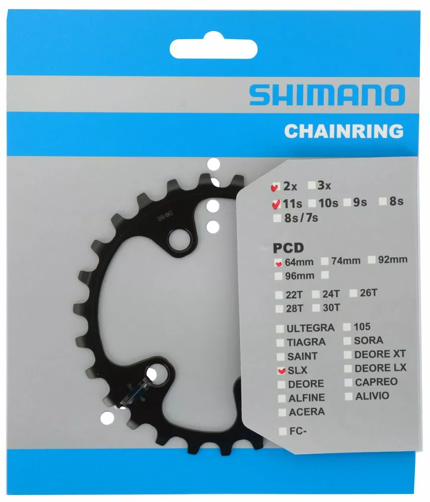 Shimano Plato SLX 2x11 Velocidades FC-M7000 11 Velocidades | Bike-Discount 6 Shimano Plato SLX 2x11 Velocidades FC-M7000 11 Velocidades | Bike-Discount - Imagen 4