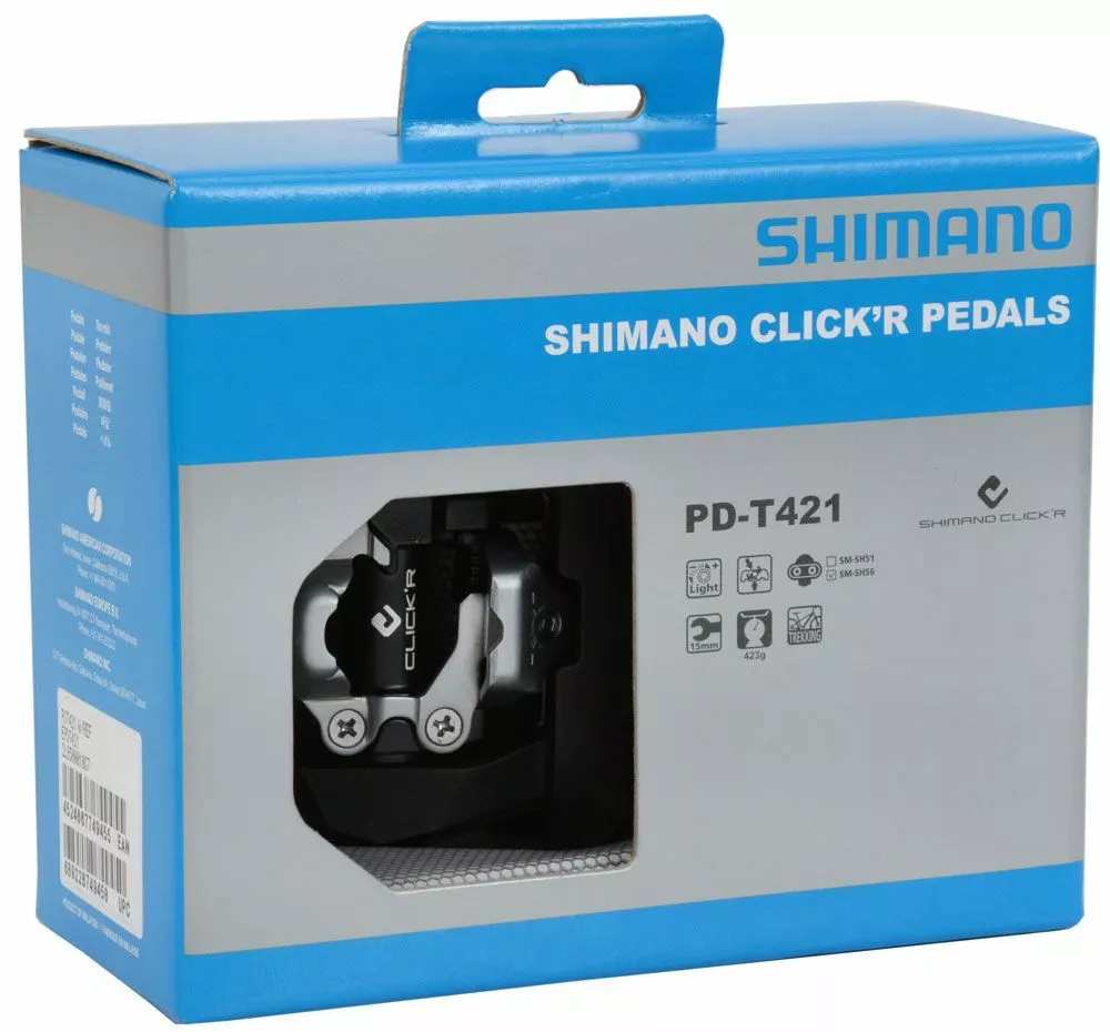 Shimano Pedales Click'R SPD PD-T421 Clic Uno De Los Lados | Bike-Discount 7 Shimano Pedales Click'R SPD PD-T421 Clic Uno De Los Lados | Bike-Discount - Imagen 5
