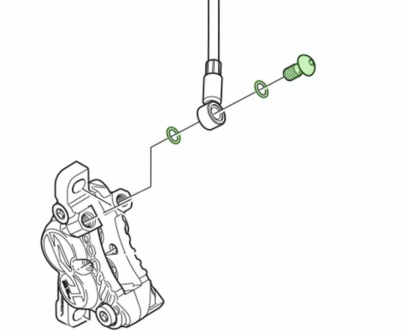 Shimano Tornillo Del Latiguillo De Freno Con Junta De Estanqueidad Conducciónes Y Accesorios | Bike-Discount 4 Shimano Tornillo Del Latiguillo De Freno Con Junta De Estanqueidad Conducciónes Y Accesorios | Bike-Discount - Imagen 2