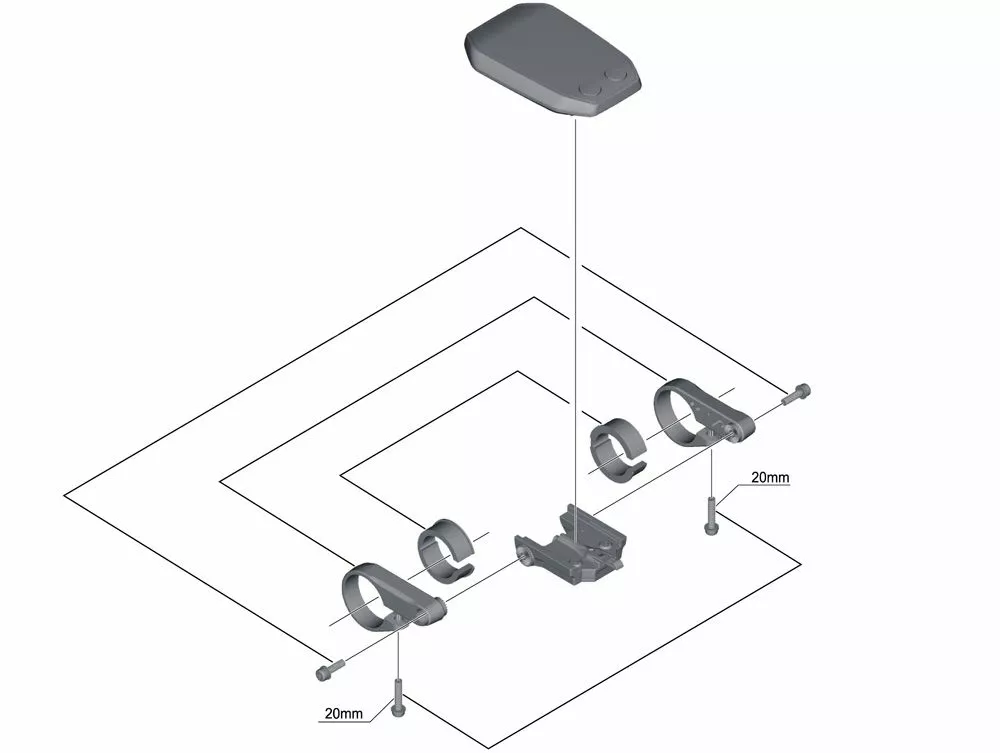 Shimano Pantalla STEPS SC-E6010 Incl. Soporte Shimano System | Bike-Discount 5 Shimano Pantalla STEPS SC-E6010 Incl. Soporte Shimano System | Bike-Discount - Imagen 3