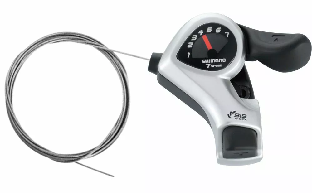 Shimano TOURNEY SL-TX50 Palanca De Cambios De 7 Velocidades A La Derecha 5/6/7-velocidades | Bike-Discount 3 Shimano TOURNEY SL-TX50 Palanca De Cambios De 7 Velocidades A La Derecha 5/6/7-velocidades | Bike-Discount