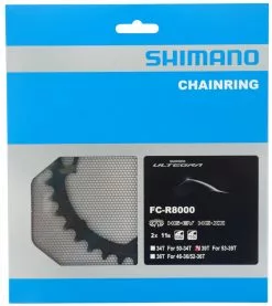 Shimano Plato ULTEGRA Para FC-R8000 53/39 Dientes Plato 11 Velocidades | Bike-Discount -Shimano Tienda de ventas Shimano Ultegra Kettenblatt FC R8000 MW fur 53 39 Zahne 20048322 d 1280x1280