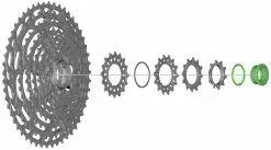 Shimano Anillo De Bloqueo Con Anillo Espaciador Para CS-M9100 Cassetes - Accesorios | Bike-Discount -Shimano Tienda de ventas Shimano Verschlussring mit Distanzring fuer CS M9100 Y1X498010 c 1280x1280