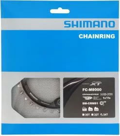 Shimano Plato XT SM-CRM81 De 11 Velocidades Para FC-M8000 34 Dientes 11 Velocidades | Bike-Discount -Shimano Tienda de ventas Shimano XT 11 fach Kettenblatt SM CRM81 34 Zahne fur FC M8000 1 ISMCRM81A4 c 1280x1280