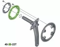 Shimano Plato XT De 3 Velocidades Para FC-M8000 30 Dientes (BA) 11 Velocidades | Bike-Discount -Shimano Tienda de ventas Shimano XT 3 fach Kettenblatt FC M8000 30 Zahne BA Y1RL98110 c 1280x1280