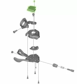 Shimano Tapa Para SL-M8000 Sin Indicador De Marcha A La Izquierda Refacciones | Bike-Discount 5 Shimano Tapa Para SL-M8000 Sin Indicador De Marcha A La Izquierda Refacciones | Bike-Discount -Shimano Tienda de ventas Shimano XT Abdeckung fur SL M8000 ohne Ganganzeige links Y03L98070 b 1280x1280