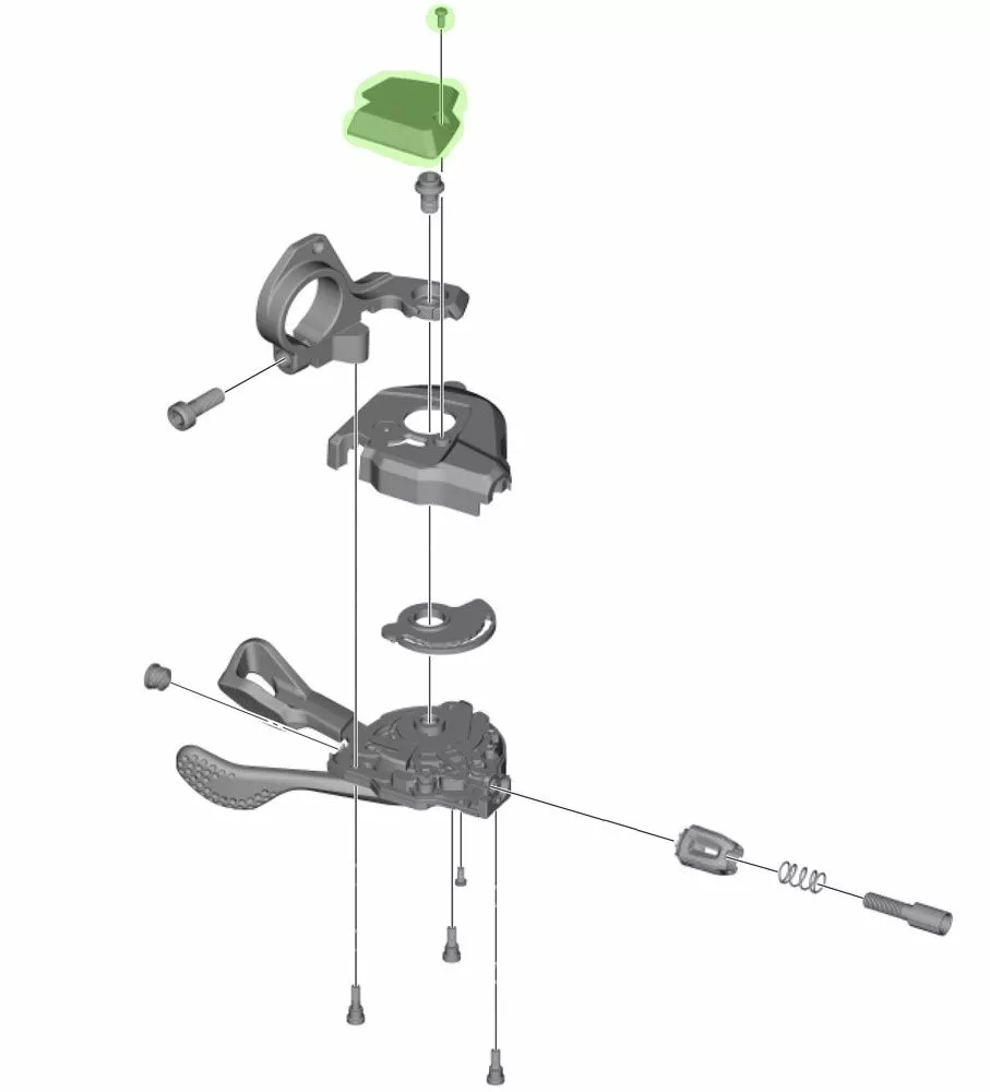 Shimano Tapa Para SL-M8000 Sin Indicador De Marcha A La Izquierda Refacciones | Bike-Discount 4 Shimano Tapa Para SL-M8000 Sin Indicador De Marcha A La Izquierda Refacciones | Bike-Discount - Imagen 2