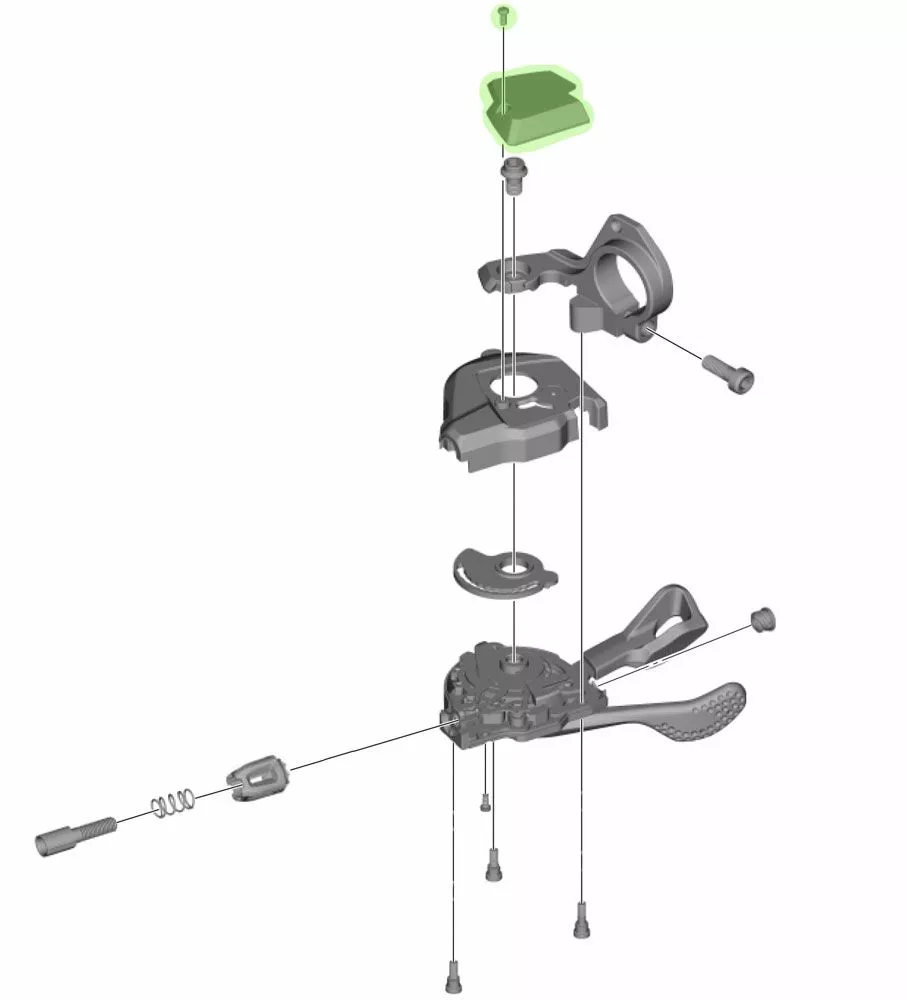 Shimano Tapa Para SL-M8000 Sin Indicador De Marcha A La Derecha Refacciones | Bike-Discount 4 Shimano Tapa Para SL-M8000 Sin Indicador De Marcha A La Derecha Refacciones | Bike-Discount - Imagen 2