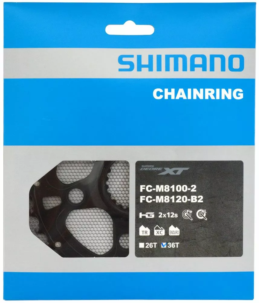 Shimano Plato XT/SLX FC-M8100/M7100 2x12 Velocidades 12 Velocidades | Bike-Discount 7 Shimano Plato XT/SLX FC-M8100/M7100 2x12 Velocidades 12 Velocidades | Bike-Discount - Imagen 5
