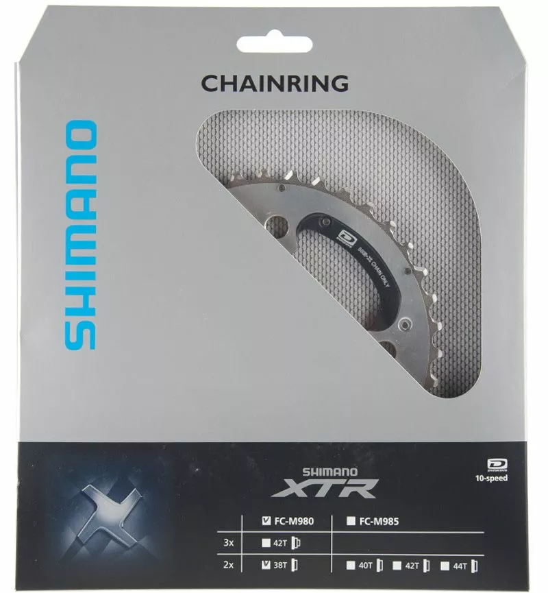 Shimano Plato XTR 2x10 Velocidades Para FC-M980 38 Dientes (AH) 10 Velocidades | Bike-Discount 5 Shimano Plato XTR 2x10 Velocidades Para FC-M980 38 Dientes (AH) 10 Velocidades | Bike-Discount - Imagen 3