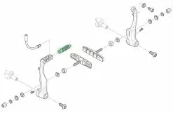 Shimano Fuelle XTR/XT/LX Para V-Brake V-Brake Accesorios | Bike-Discount -Shimano Tienda de ventas Shimano XTR XT LX Faltenbalg fur V Brake Y8AA42000 1 1280x1280
