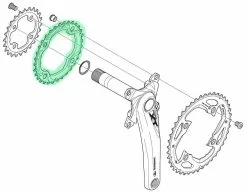 Shimano Plato XT Para FC-M770-10/M780 32T (AE) 10 Velocidades | Bike-Discount -Shimano Tienda de ventas Shimano Y1MM98130 1280x1280