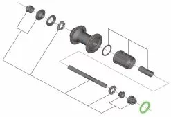 Shimano Anillo Espaciador De 1,85mm Para Cassettes De 10 Velocidades Casete - Accesorios | Bike-Discount -Shimano Tienda de ventas Shimano Y4T724000 b 1280x1280