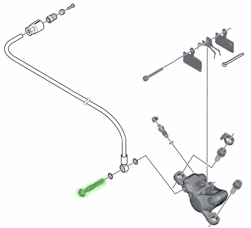 Shimano Tornillo Del Latiguillo De Freno Para SM-BH90-SB Conducciónes Y Accesorios | Bike-Discount 4 Shimano Tornillo Del Latiguillo De Freno Para SM-BH90-SB Conducciónes Y Accesorios | Bike-Discount - Imagen 2