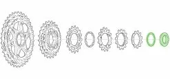 Shimano Anillo De Bloqueo Con Anillo Espaciador Para CS-M771-10 Cassetes - Accesorios | Bike-Discount 5 Shimano Anillo De Bloqueo Con Anillo Espaciador Para CS-M771-10 Cassetes - Accesorios | Bike-Discount -Shimano Tienda de ventas Verschlussring mit Distanzring fur CS M771 10 1280x1280