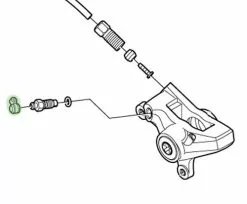 Shimano Tapón Para La Boquilla De Purga Conducciónes Y Accesorios | Bike-Discount -Shimano Tienda de ventas Y8B214000 b 1280x1280